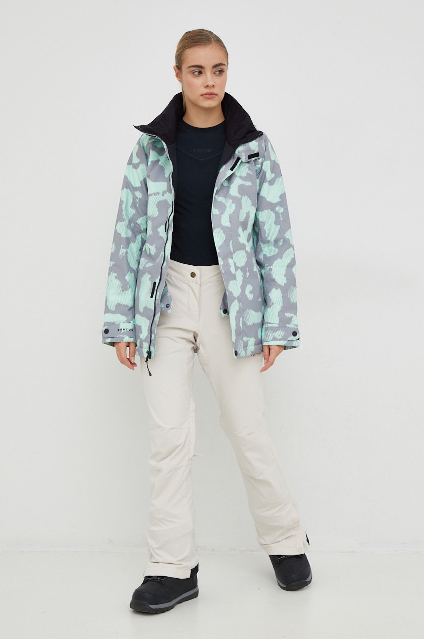 

Куртка Burton Jet Set колір зелений