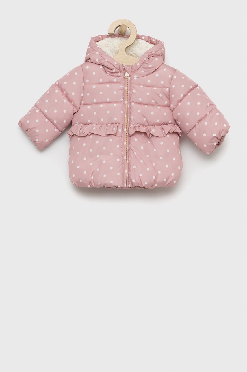 Dětská bunda Name it růžová barva - růžová -  Hlavní materiál: 100% Polyester Podšívka: 10