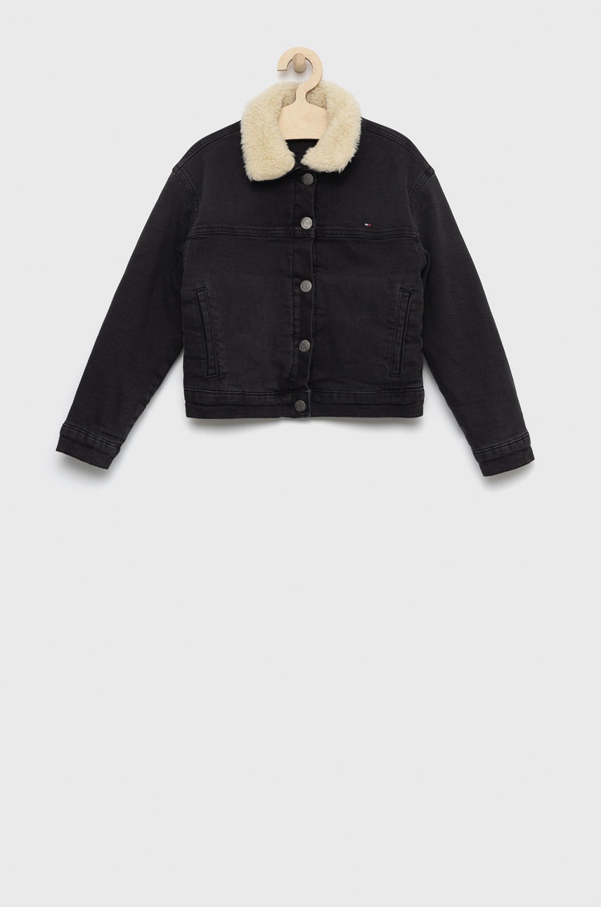 

Детская куртка Tommy Hilfiger цвет чёрный