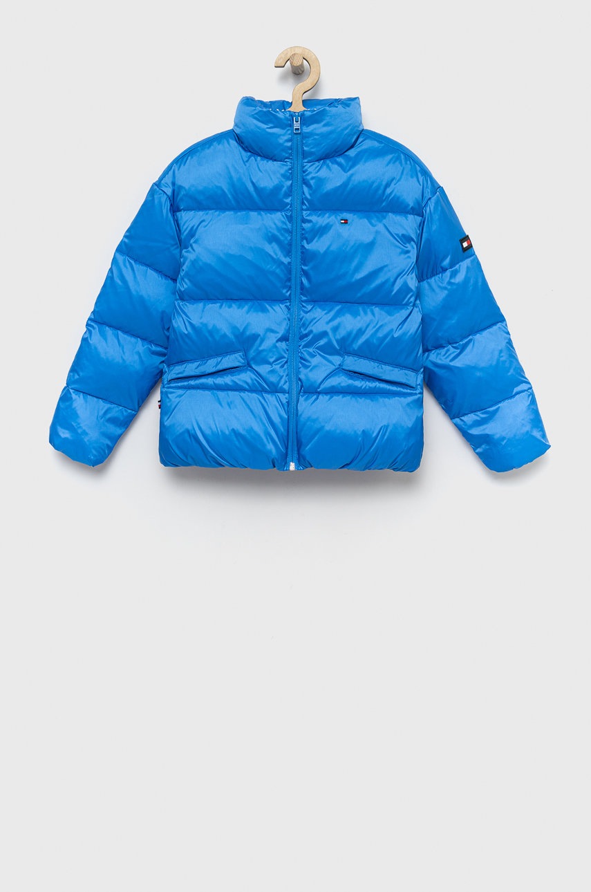 

Детско яке Tommy Hilfiger в лилаво, Виолетов