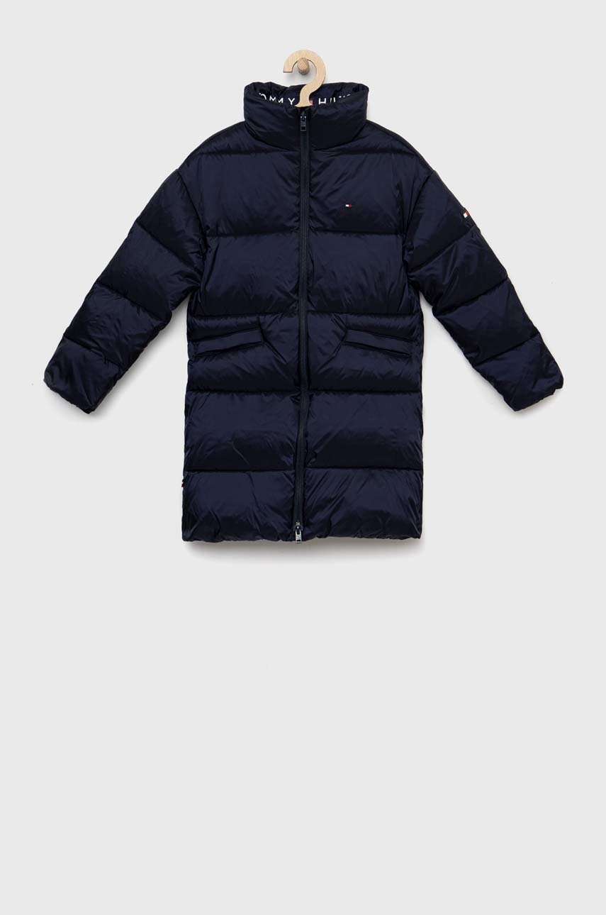 

Детско яке Tommy Hilfiger в тъмносиньо, Тъмносин