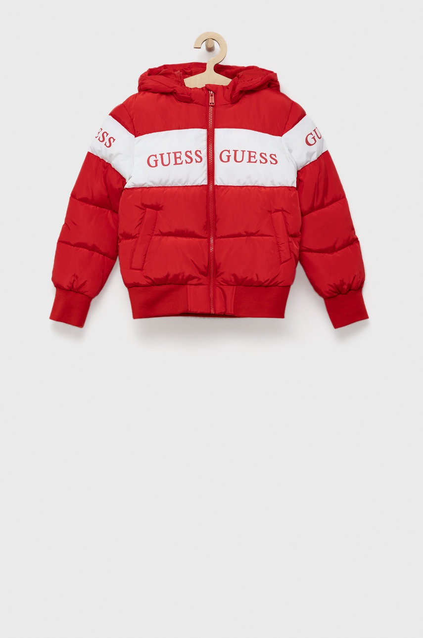 

Детско яке Guess в червено, Червен