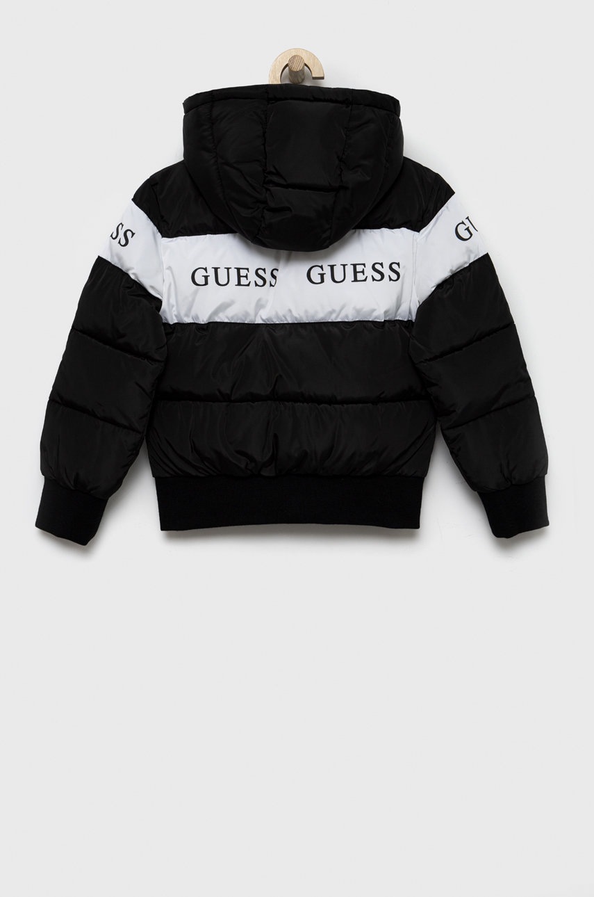 

Дитяча куртка Guess колір чорний