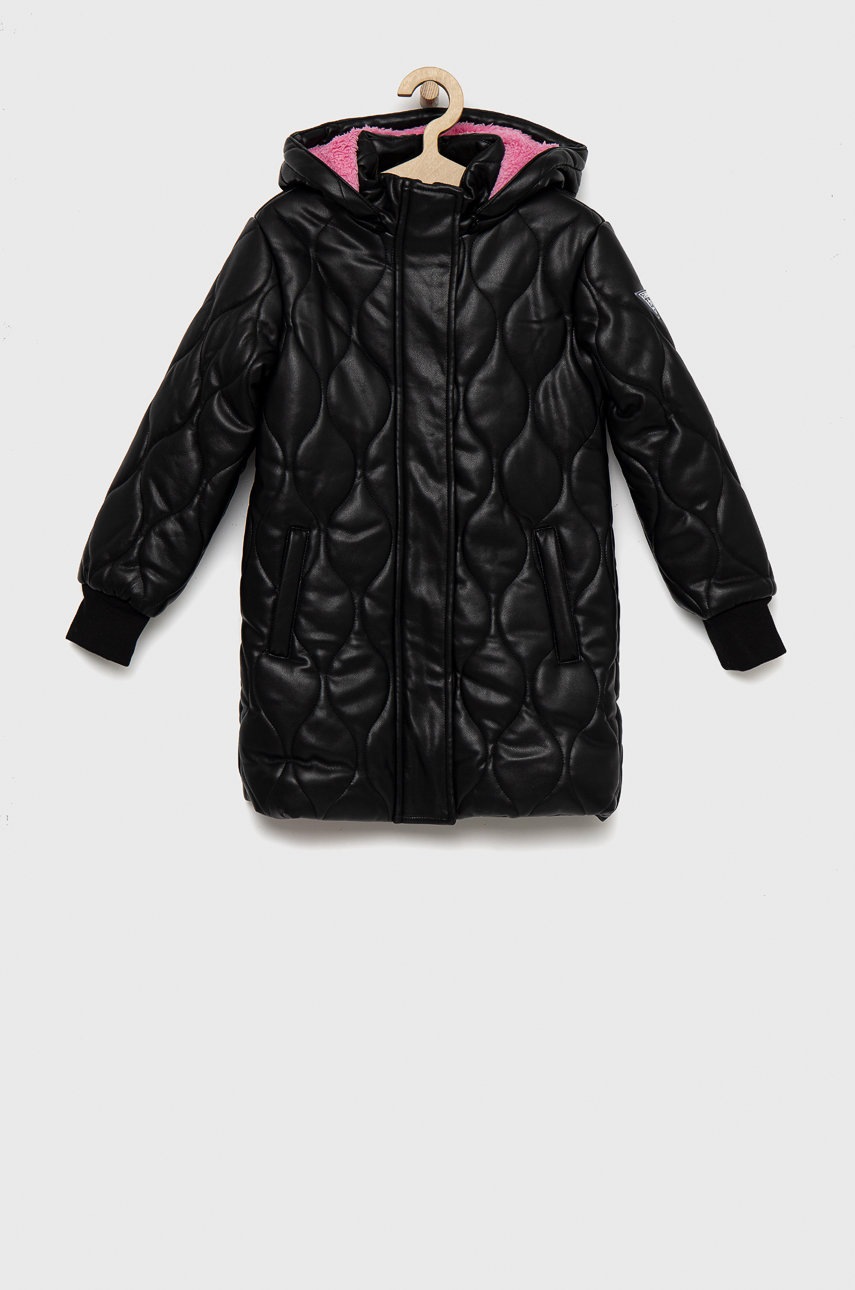 

Дитяча куртка Guess колір чорний