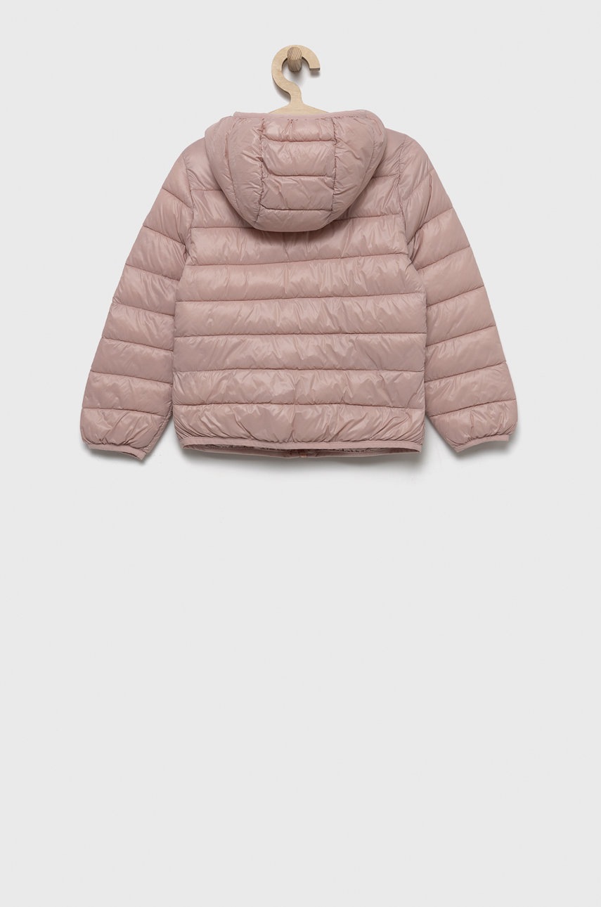 

Дитяча куртка United Colors of Benetton колір рожевий