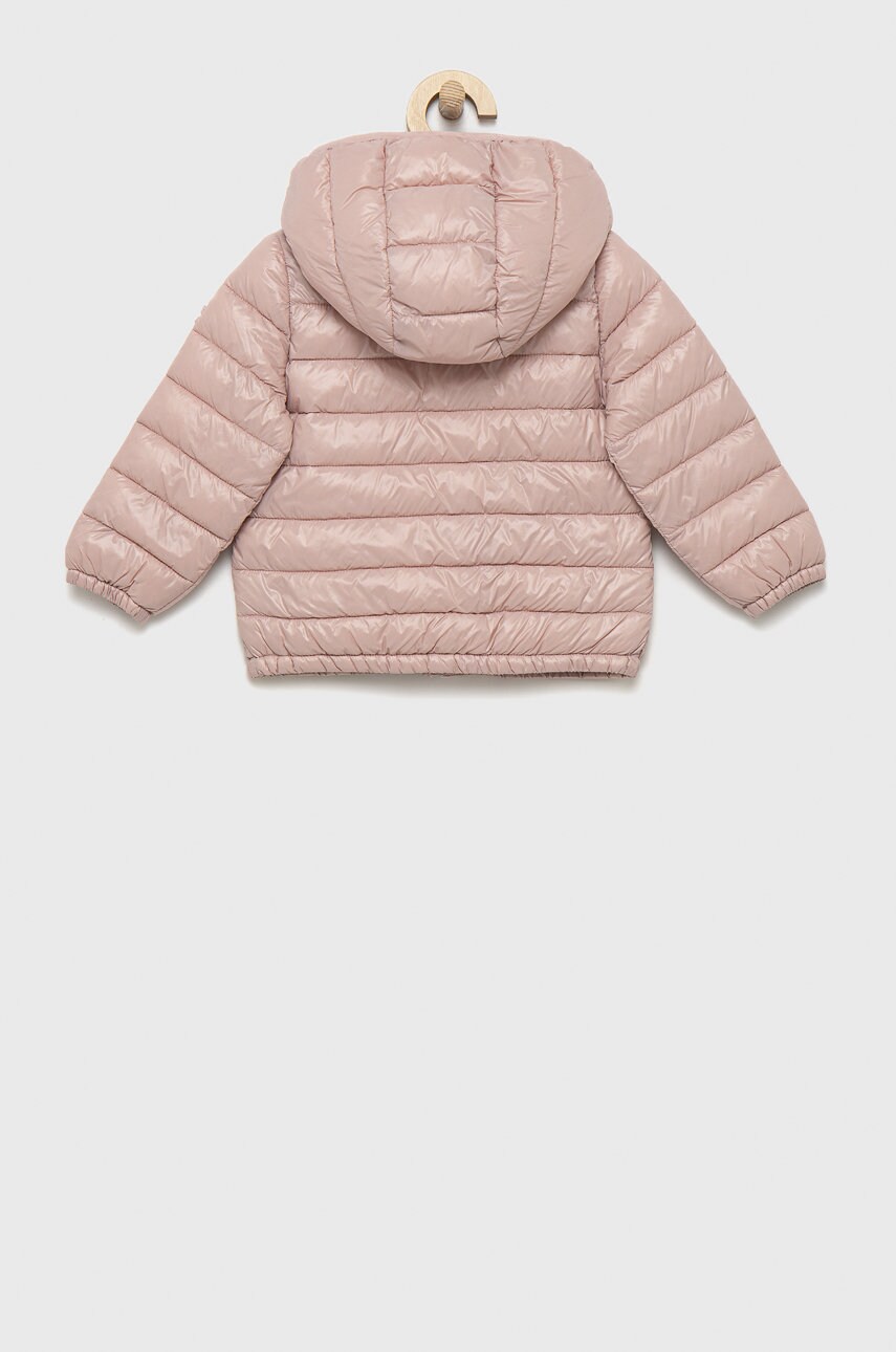 

Детская куртка United Colors of Benetton цвет розовый