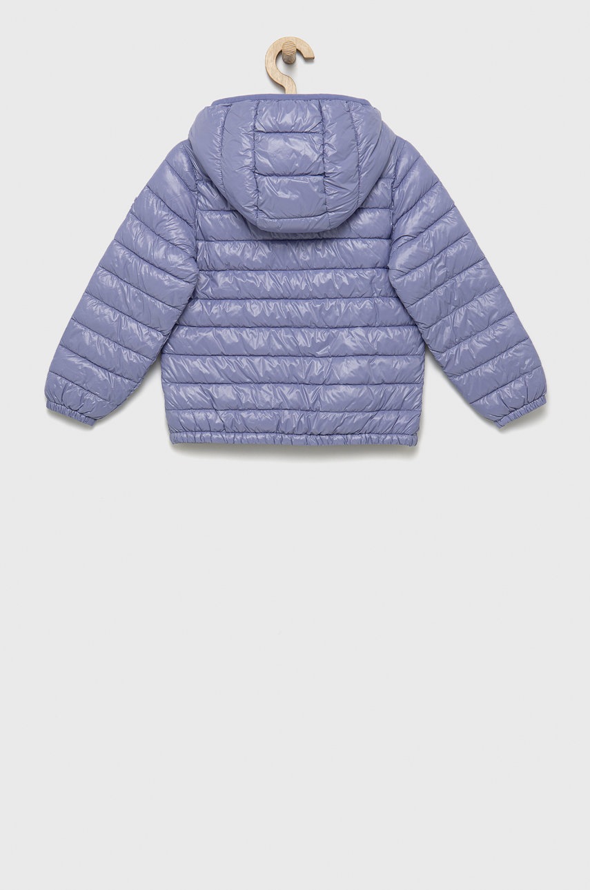 

Дитяча куртка United Colors of Benetton колір фіолетовий