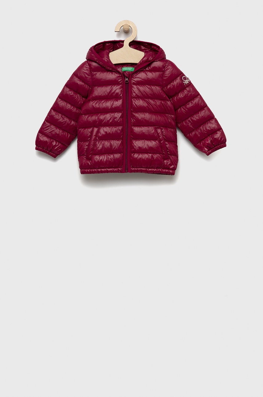 United Colors Of Benetton geaca copii culoarea violet