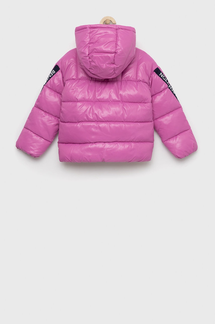 

Детская куртка United Colors of Benetton цвет фиолетовый