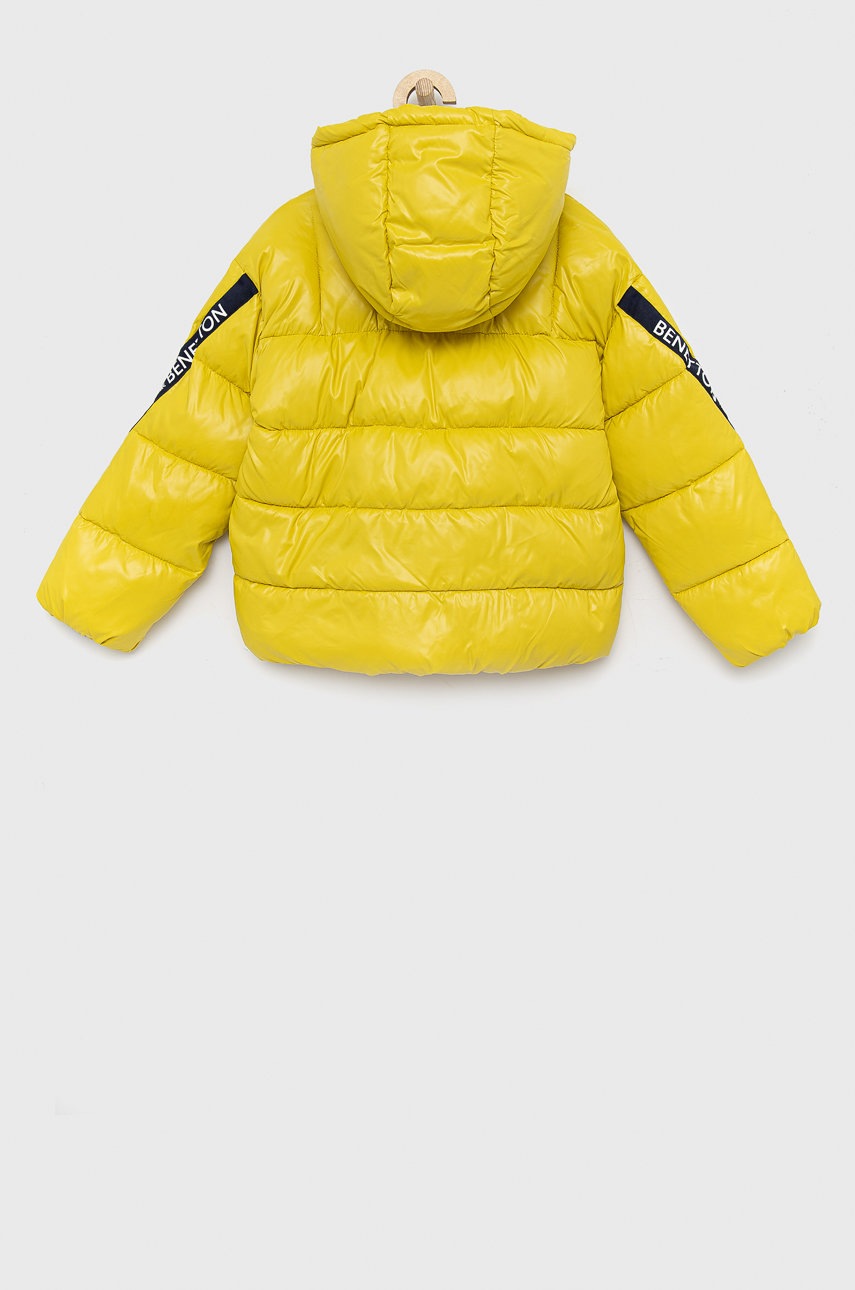 

Детская куртка United Colors of Benetton цвет зелёный