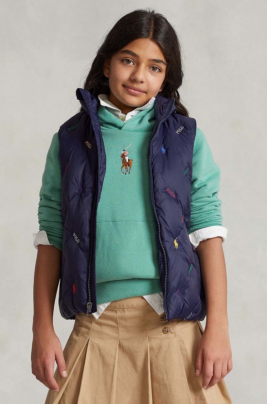 

Дитяча безрукавка Polo Ralph Lauren колір синій