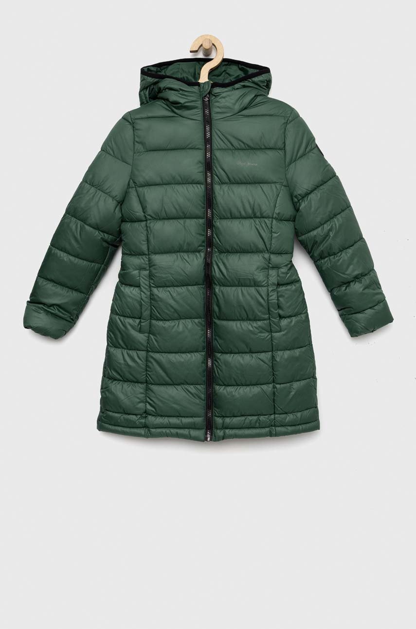 

Детско яке Pepe Jeans Aisley в зелено, Зелен