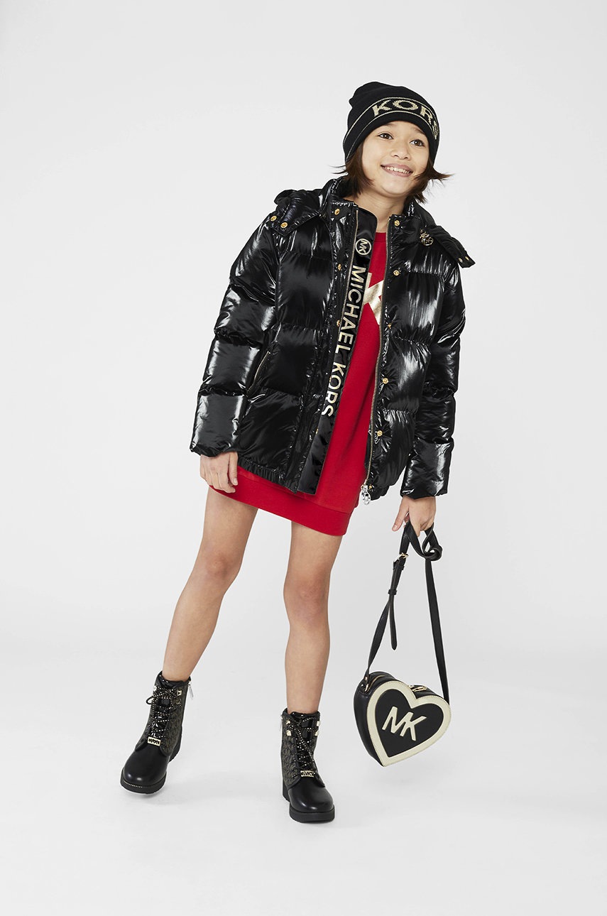 

Дитяча куртка Michael Kors колір чорний