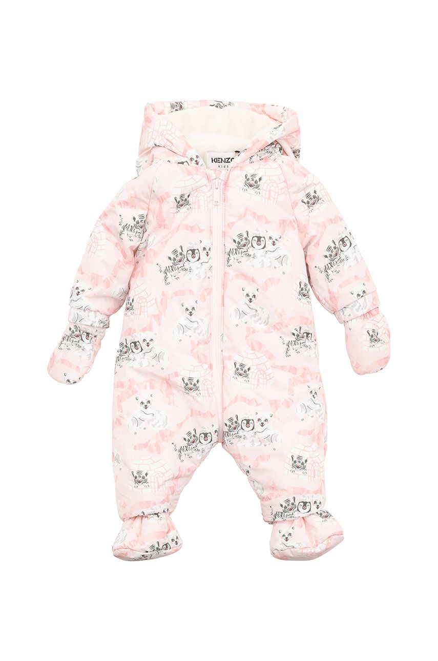 Kenzo Kids combinezon bebe culoarea roz answear.ro imagine promotii 2022