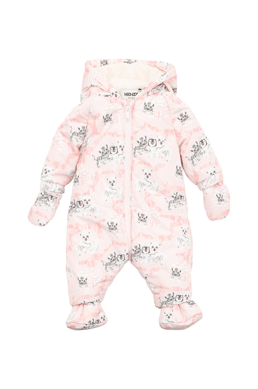 Kenzo Kids combinezon bebe culoarea roz