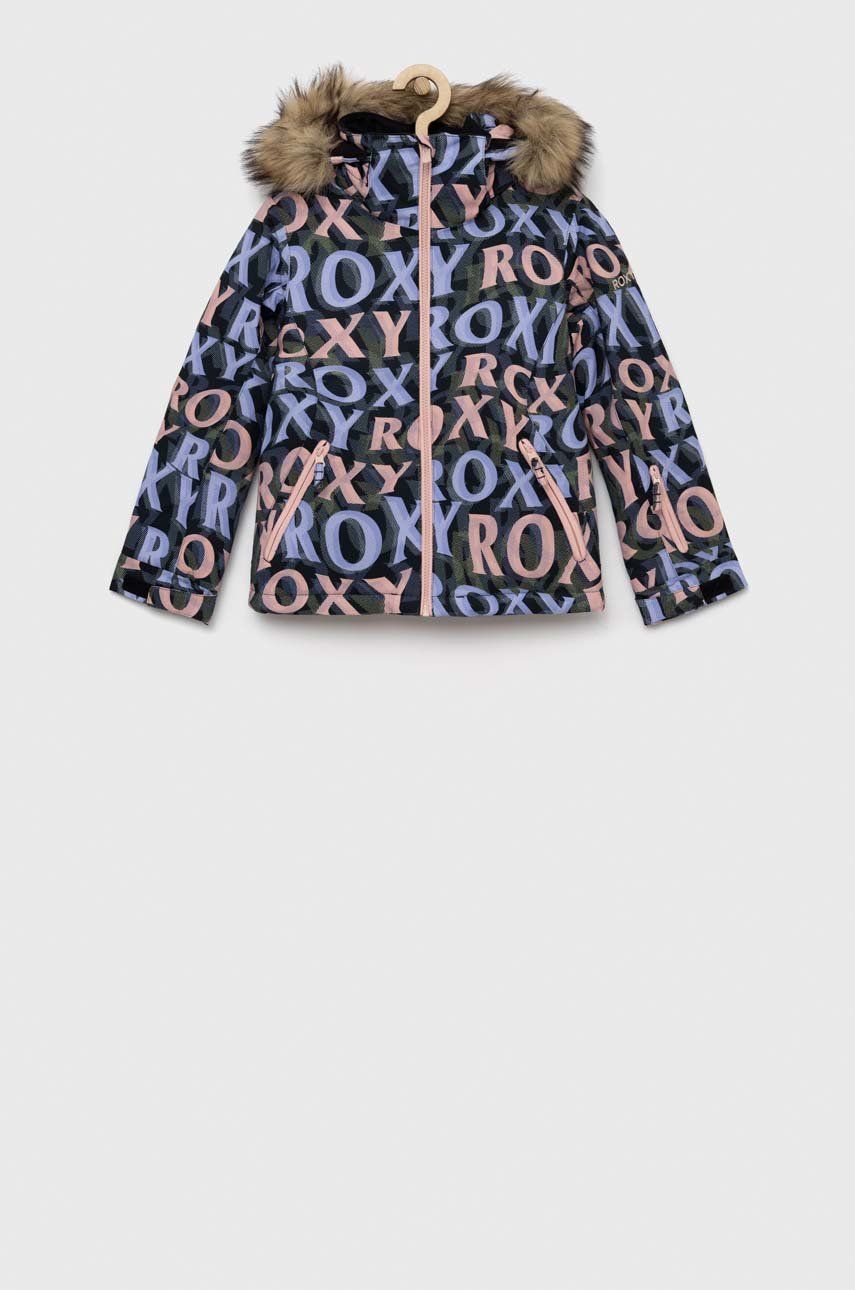 E-shop Dětská bunda Roxy černá barva