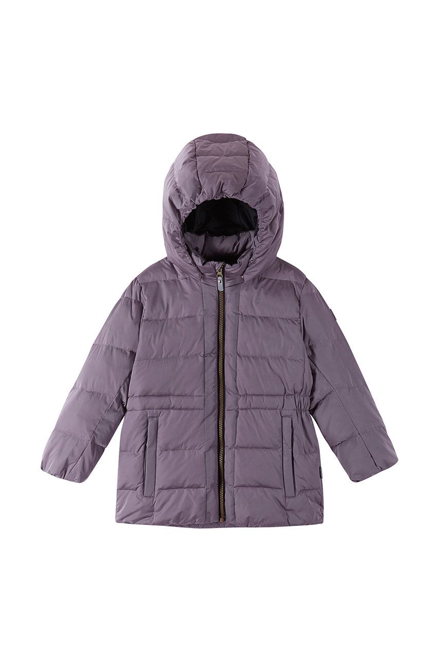 E-shop Dětská péřová bunda Reima fialová barva