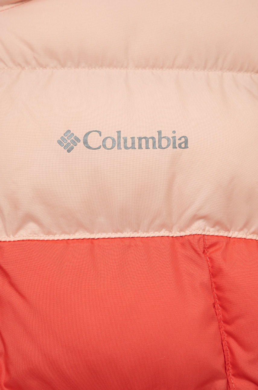 

Детская куртка Columbia цвет розовый