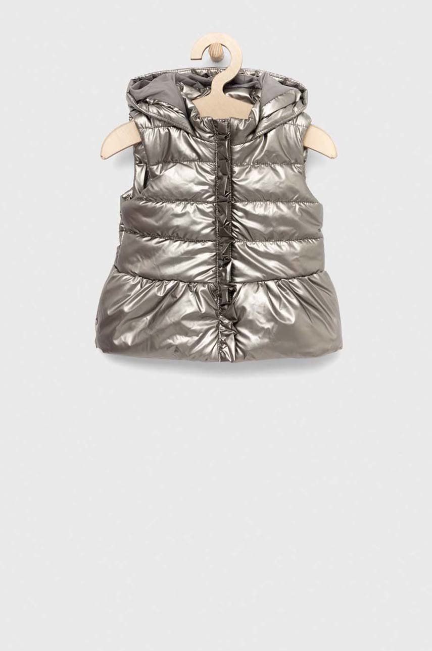 Birba&Trybeyond bezrękawnik niemowlęcy kolor srebrny