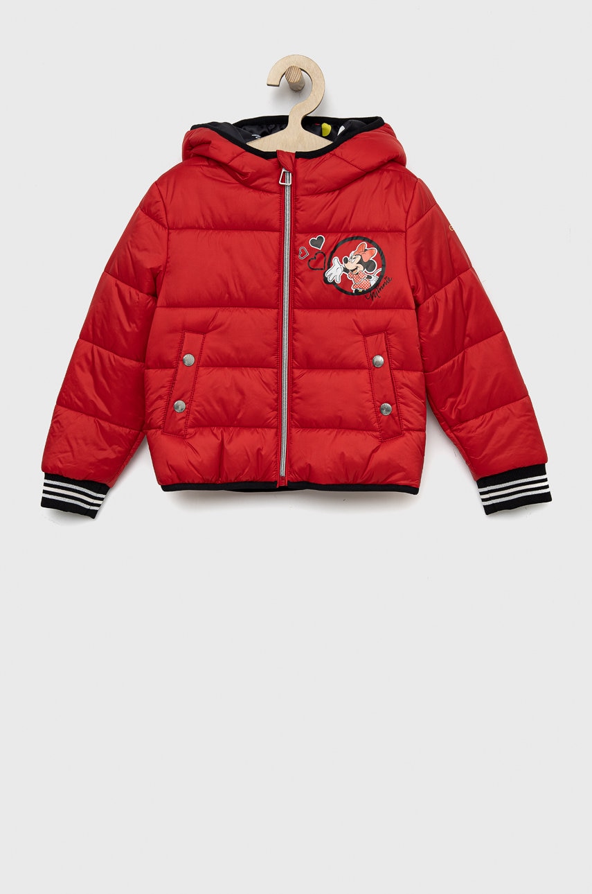 Geox geaca copii x disney culoarea rosu