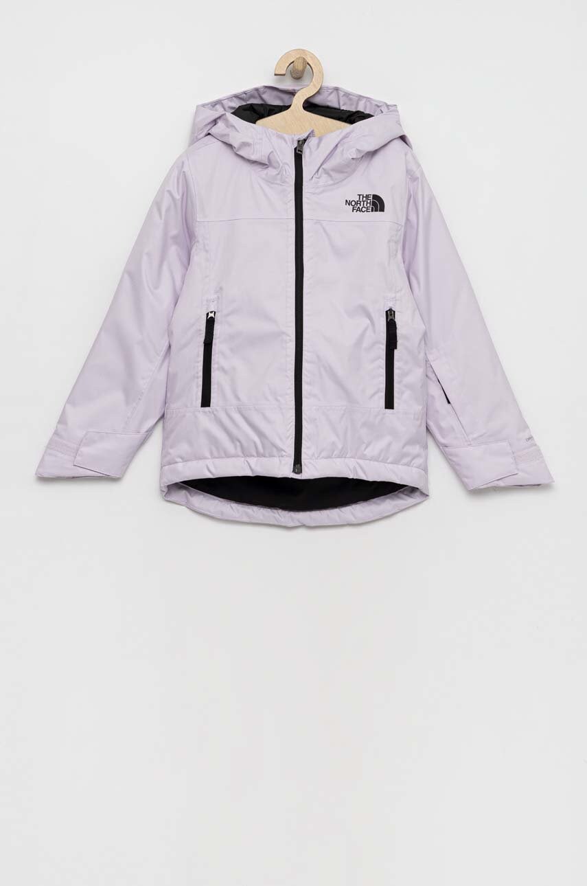 Детская куртка для сноубординга The North Face цвет фиолетовый Детская куртка для сноубординга The North Face цвет фиолетовый