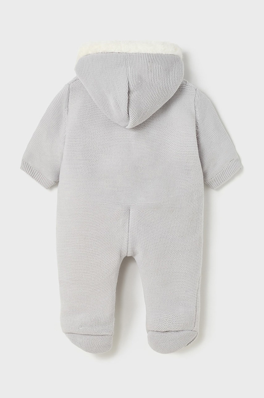 

Комбінезон для немовлят Mayoral Newborn колір сірий