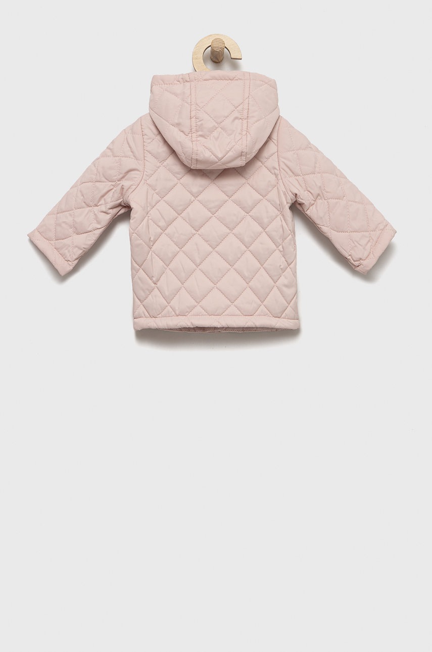

Детская куртка United Colors of Benetton цвет розовый