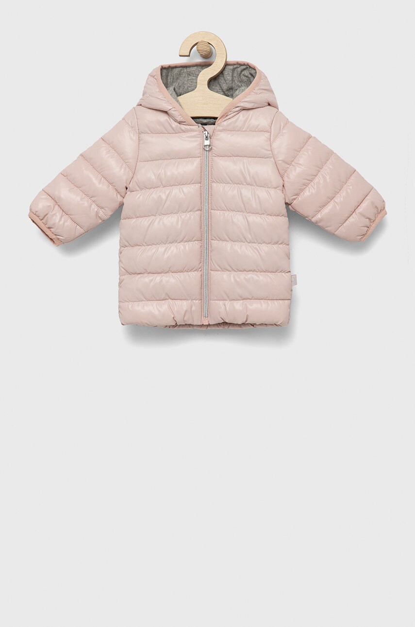 

Детская куртка United Colors of Benetton цвет розовый