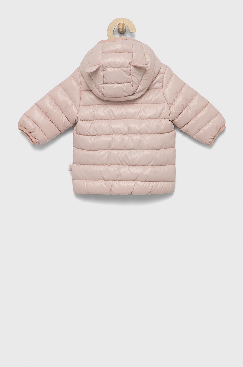 

Детская куртка United Colors of Benetton цвет розовый