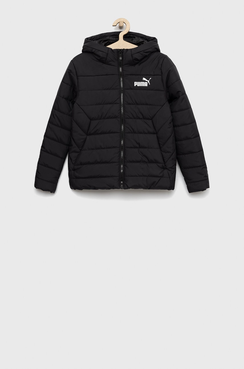Puma geaca copii culoarea negru