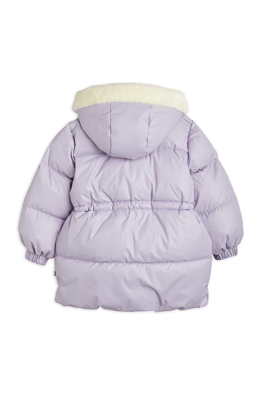 

Дитяча куртка Mini Rodini колір фіолетовий