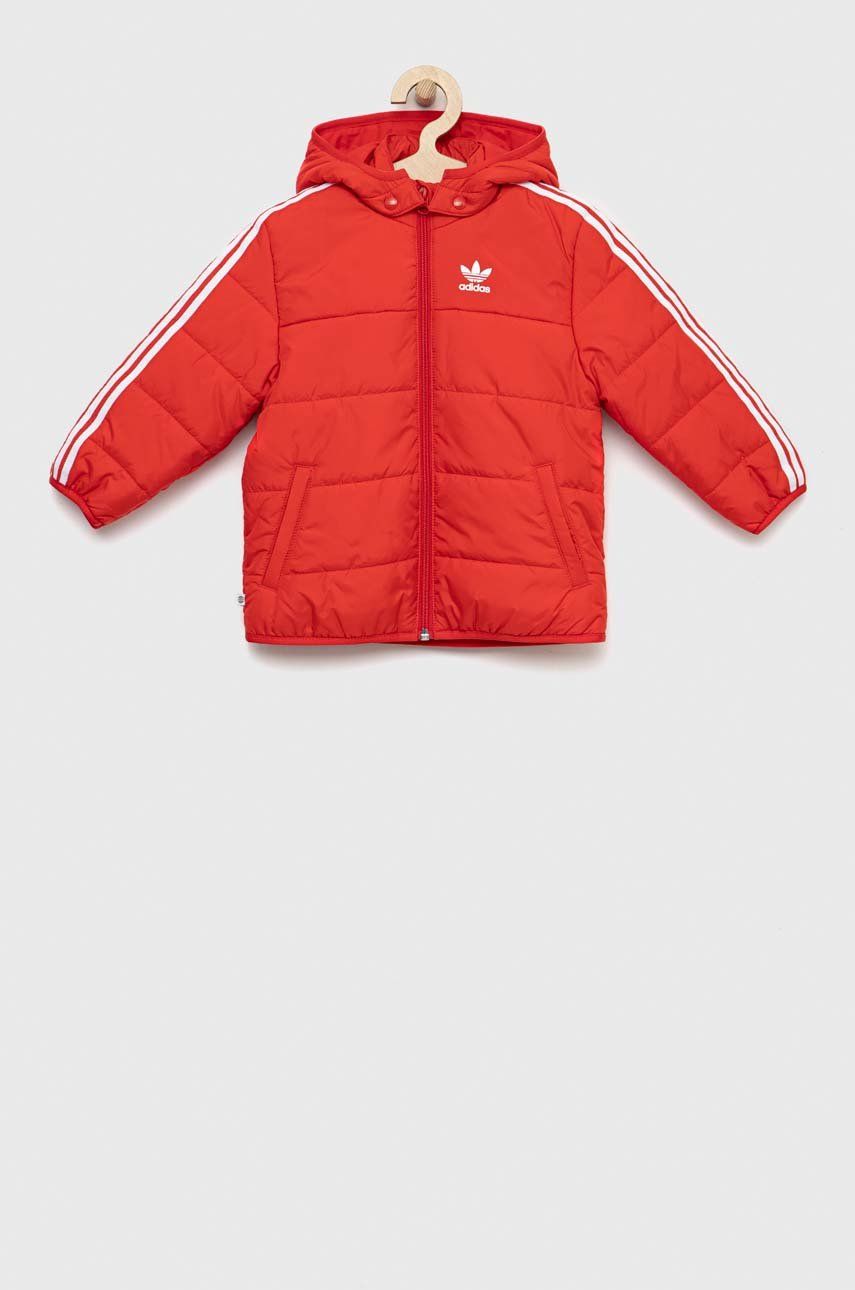 Детская куртка adidas Originals цвет красный