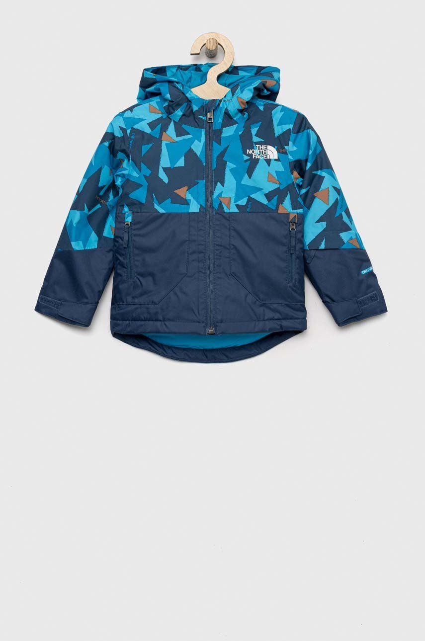 Dětská bunda The North Face - modrá -  Hlavní materiál: 100 % Polyester Podšívka: 100 % Po