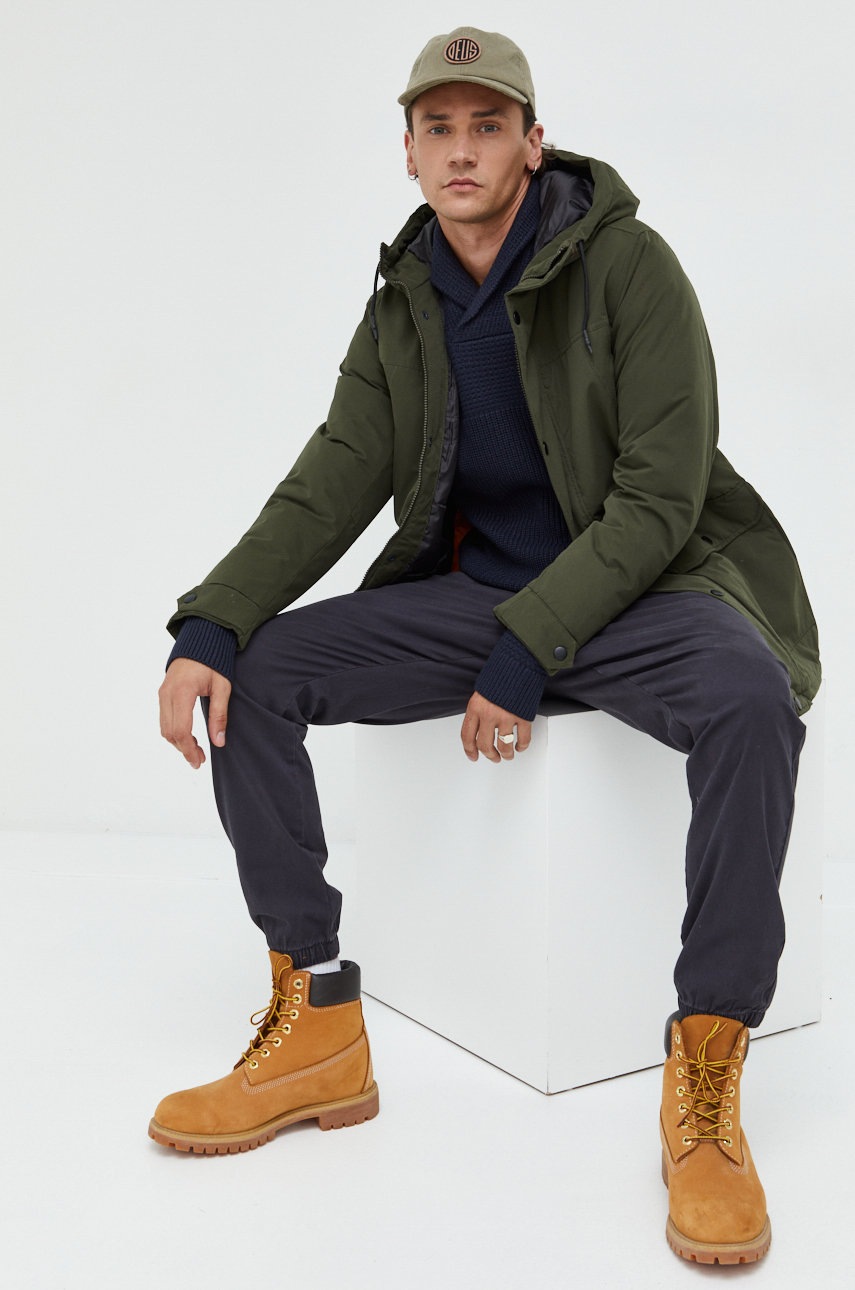 

Куртка Jack & Jones чоловіча колір зелений зимова