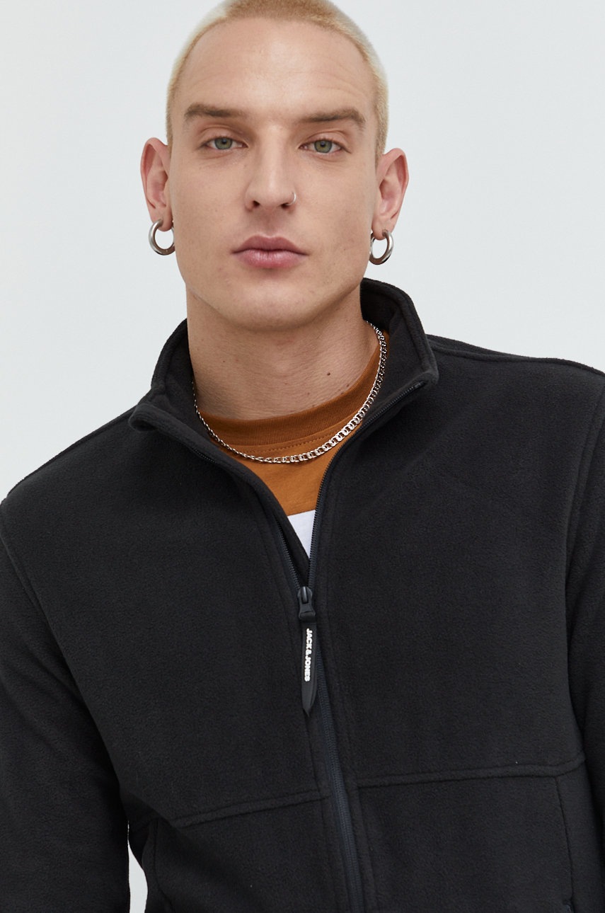 

Суичър Jack & Jones в черно с изчистен дизайн, Черен