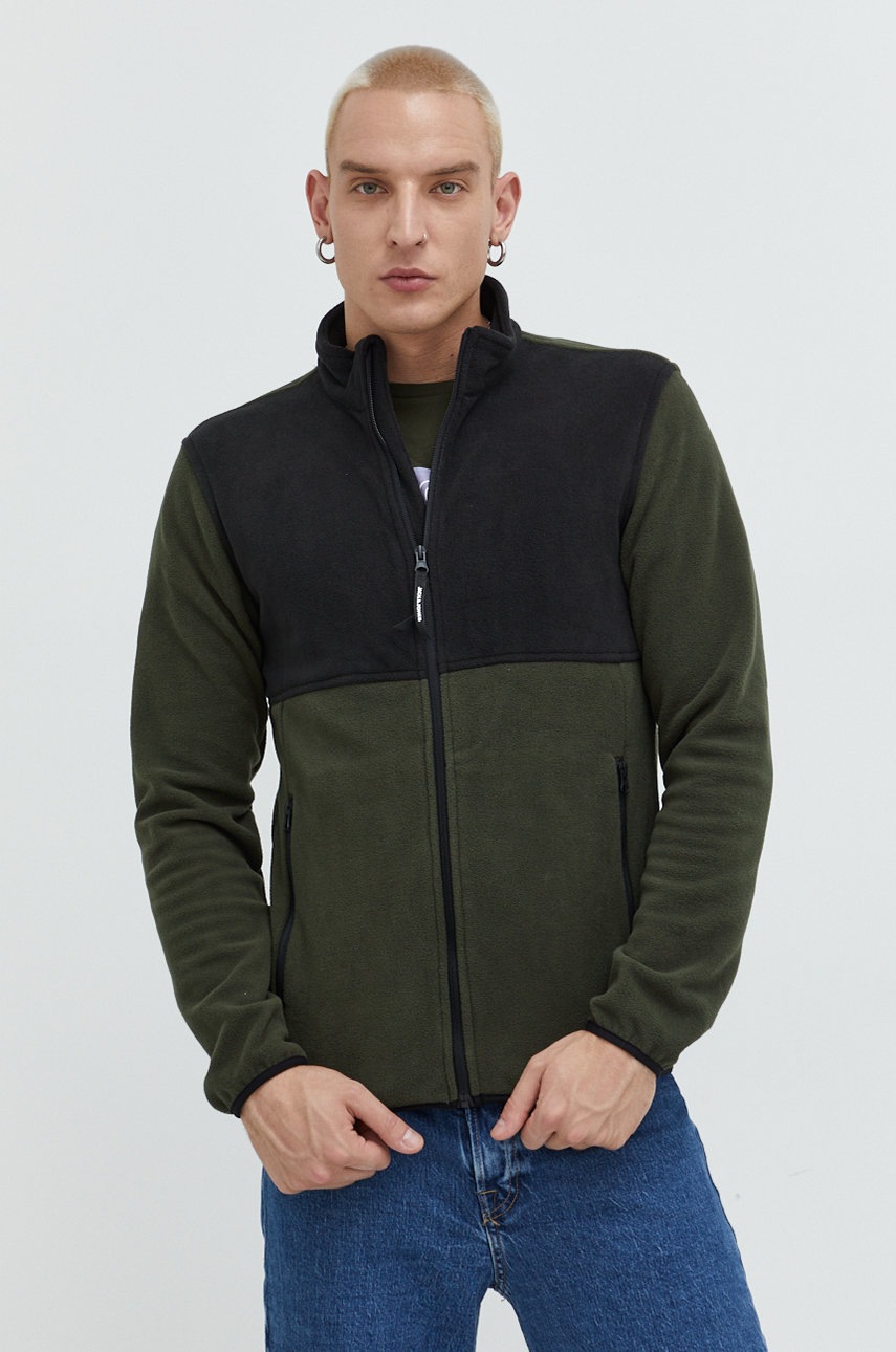 

Суичър Jack & Jones в зелено с изчистен дизайн, Зелен