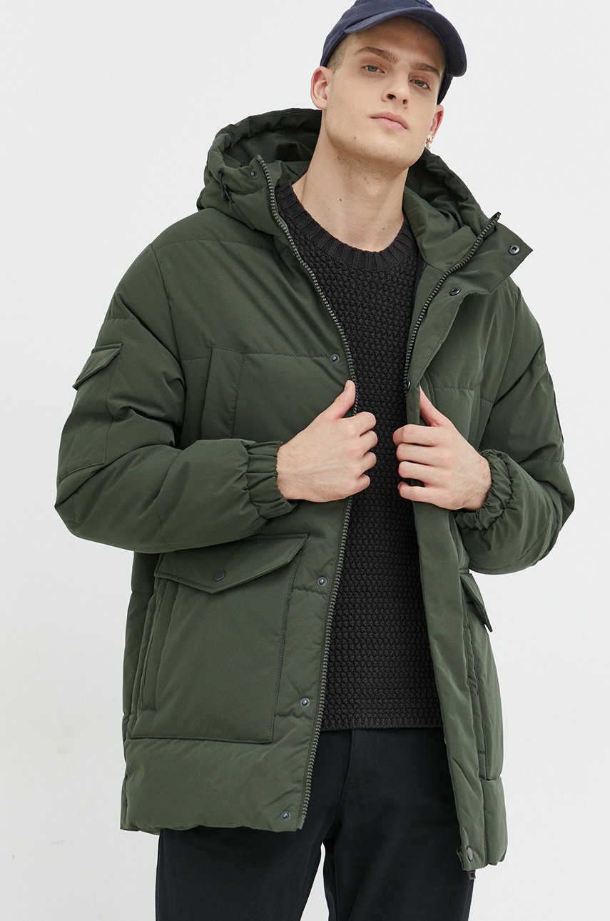 

Куртка Jack & Jones чоловіча колір зелений зимова