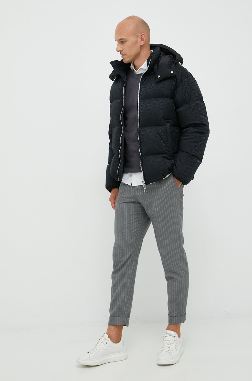 

Куртка Emporio Armani мужская цвет чёрный зимняя