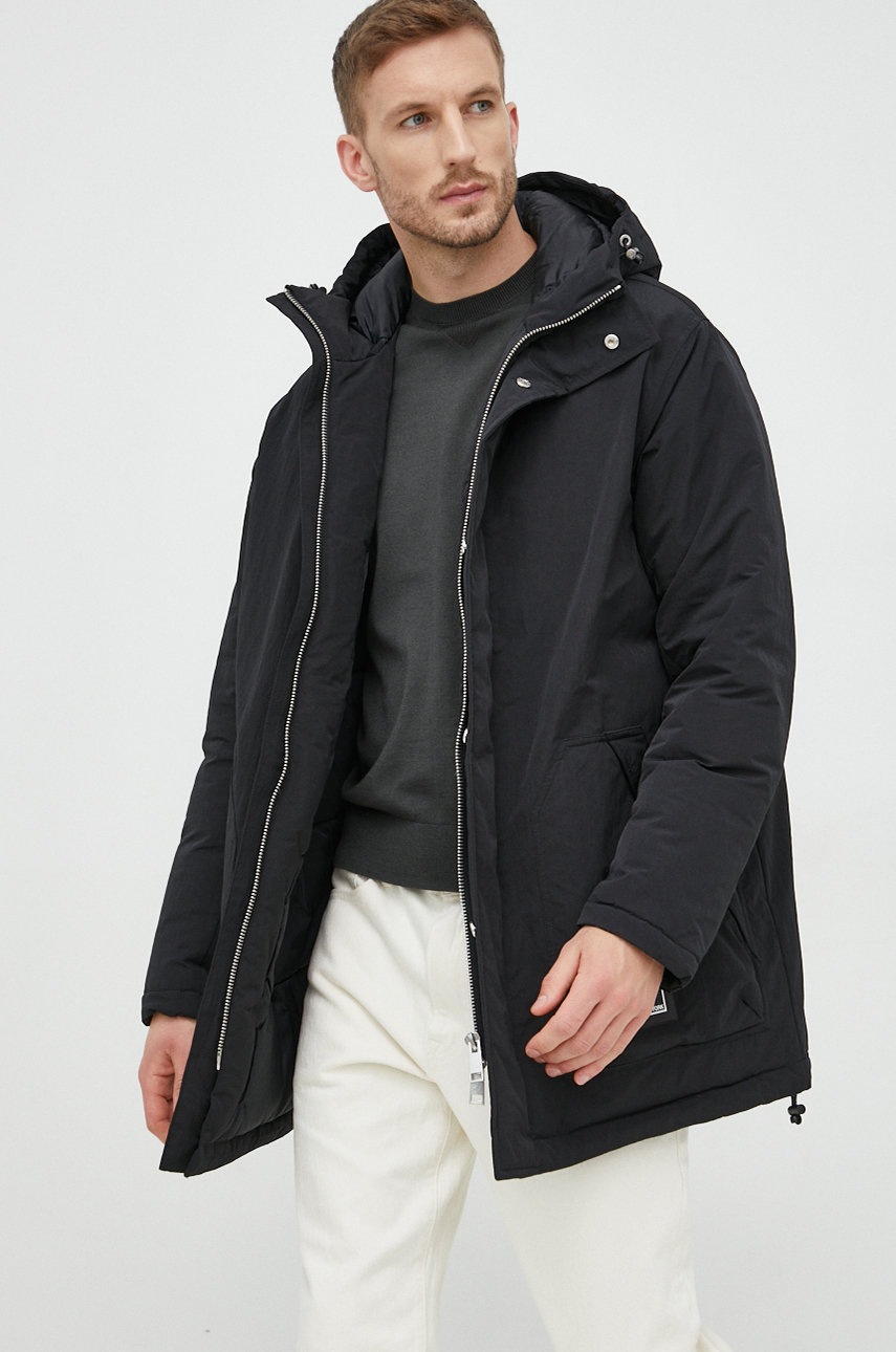 

Куртка Armani Exchange чоловіча колір чорний зимова