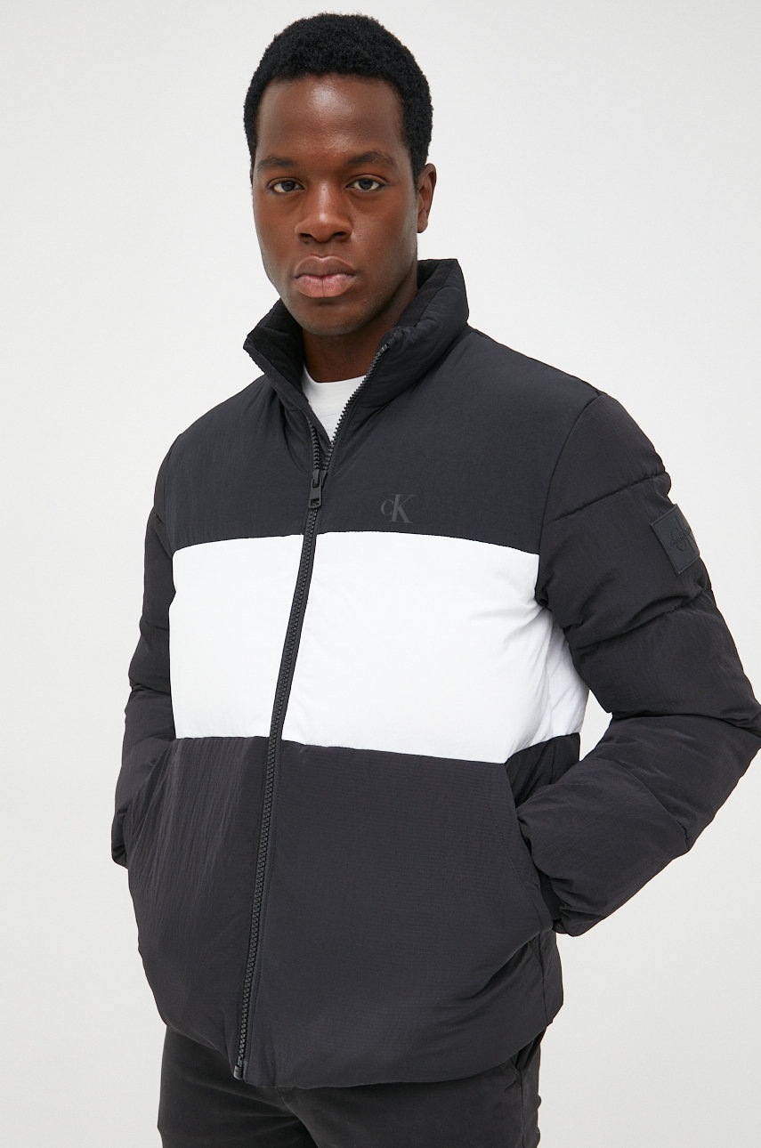 

Яке Calvin Klein Jeans в черно със зимна изолация, Черен