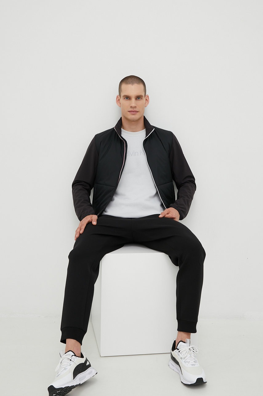 

Куртка BOSS BOSS ATHLEISURE мужская цвет чёрный переходная