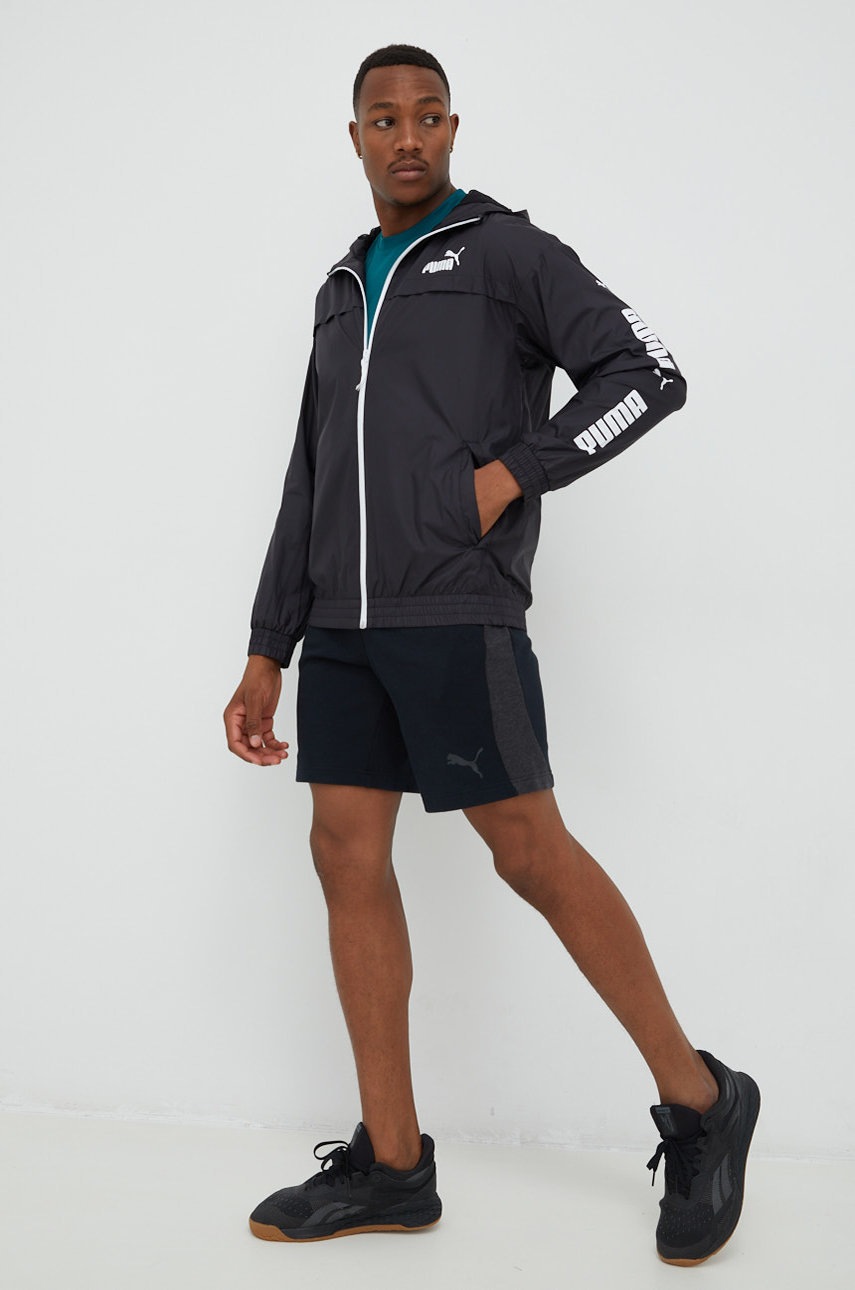 

Вітровка Puma колір чорний перехідна