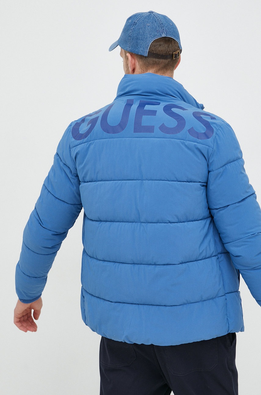 

Яке Guess със зимна изолация, Син