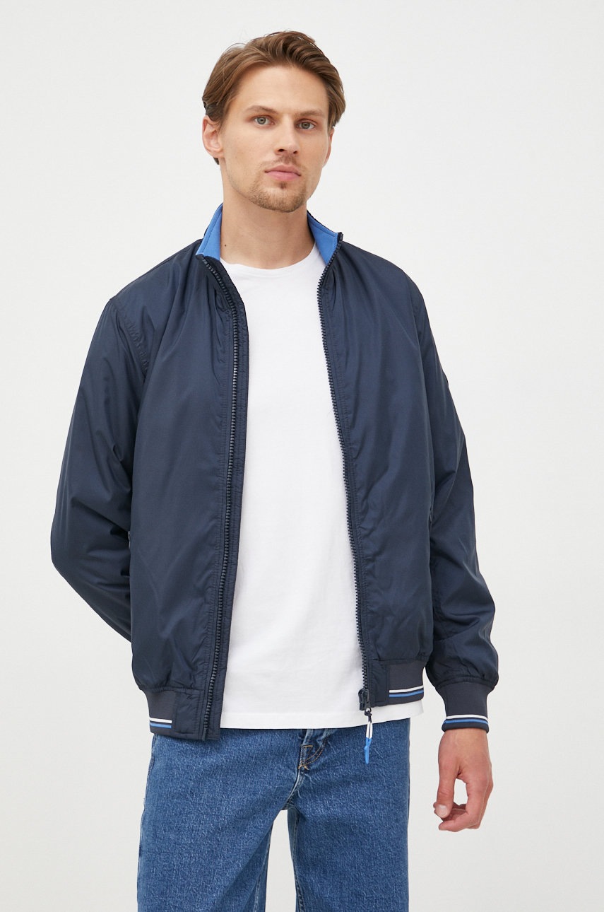 

Яке Pepe Jeans в тъмносиньо с преходна изолация, Тъмносин