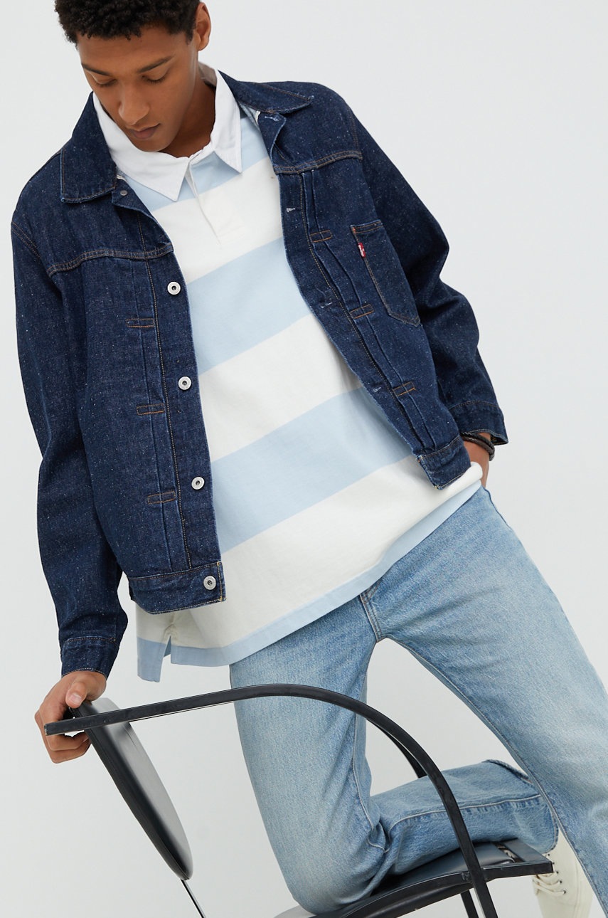 

Дънково яке Levi's в тъмносиньо с преходна изолация, Тъмносин