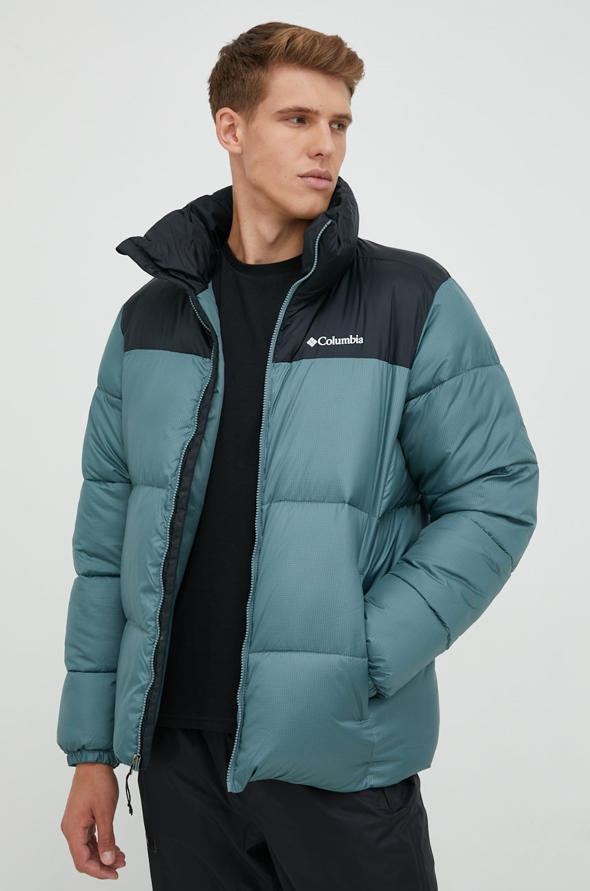 

Яке Columbia със зимна изолация, Син
