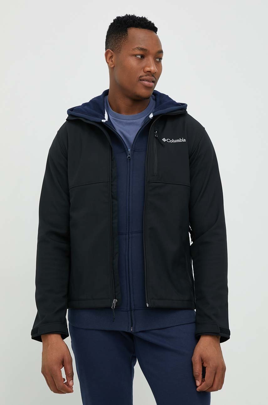 

Яке за спортове на открито Columbia Ascender Softshell в черно, Черен
