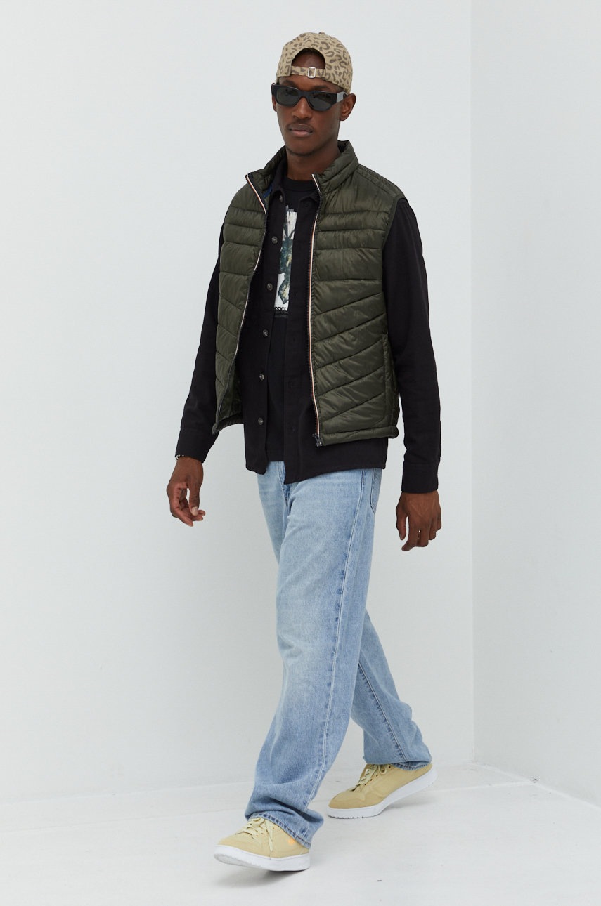 

Безрукавка Produkt by Jack & Jones мужской цвет зелёный переходной