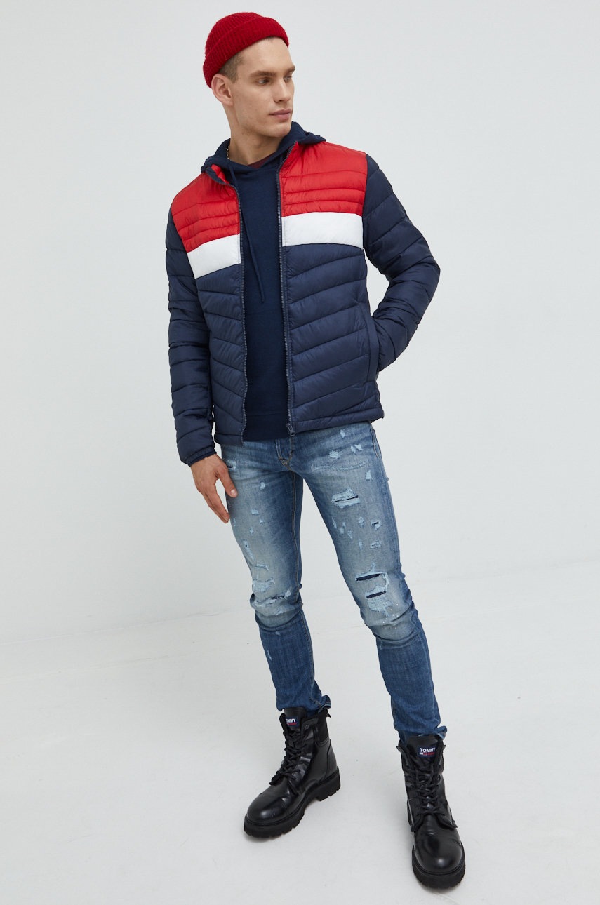 

Куртка Produkt by Jack & Jones чоловіча колір червоний перехідна