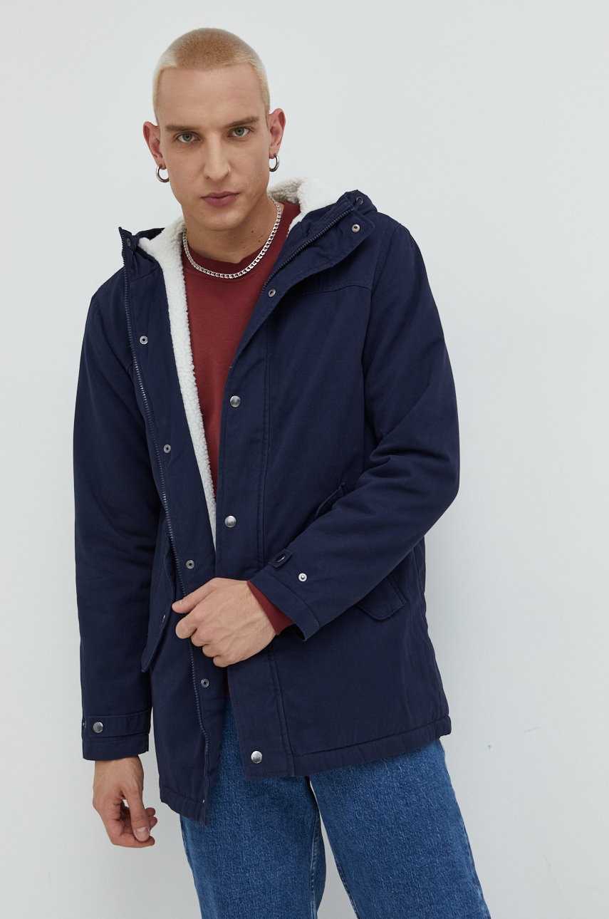 

Куртка Produkt by Jack & Jones чоловіча колір синій перехідна
